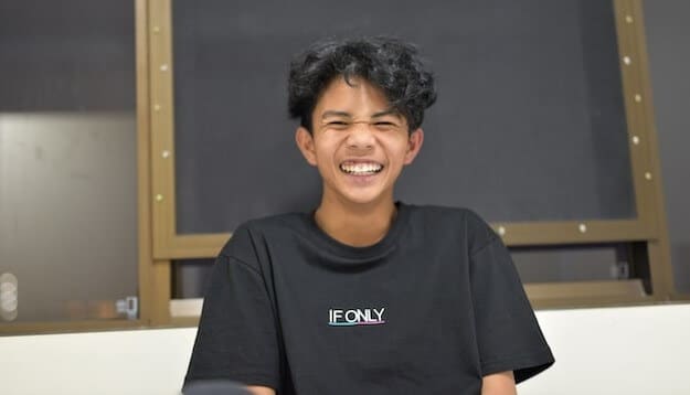 Smiling Teenager