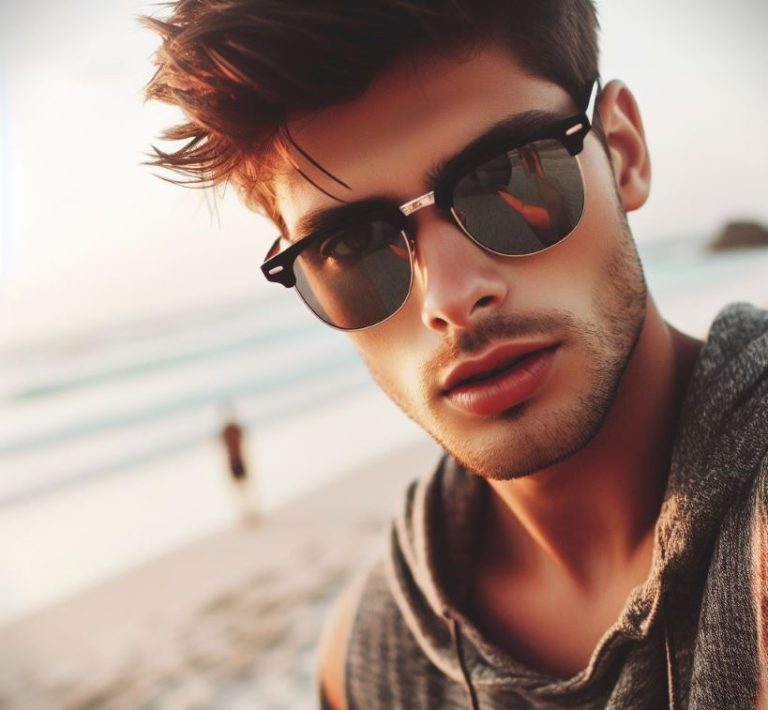 portrait of a young guy